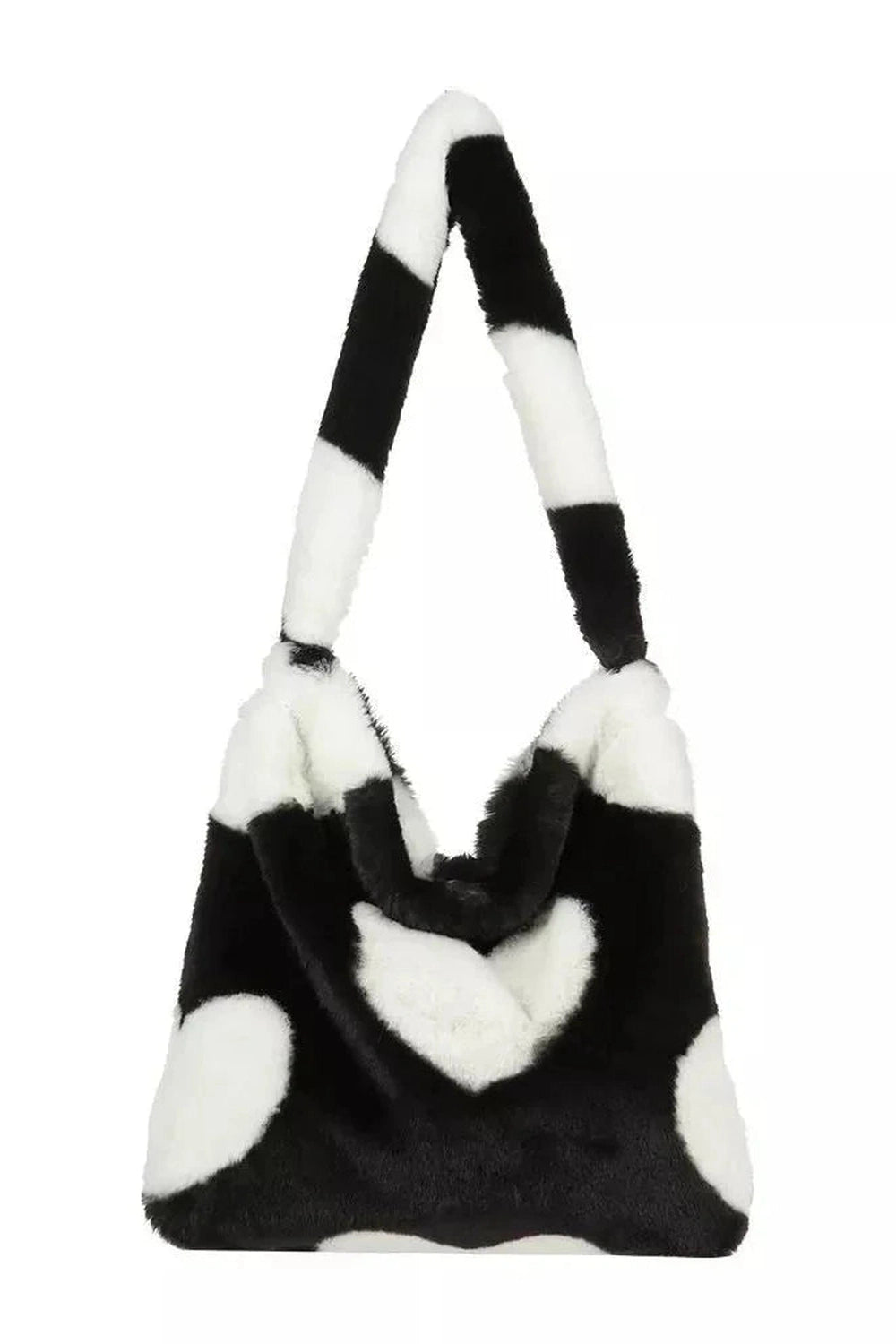 Y2k Fluffy Shoulder Plush Tote