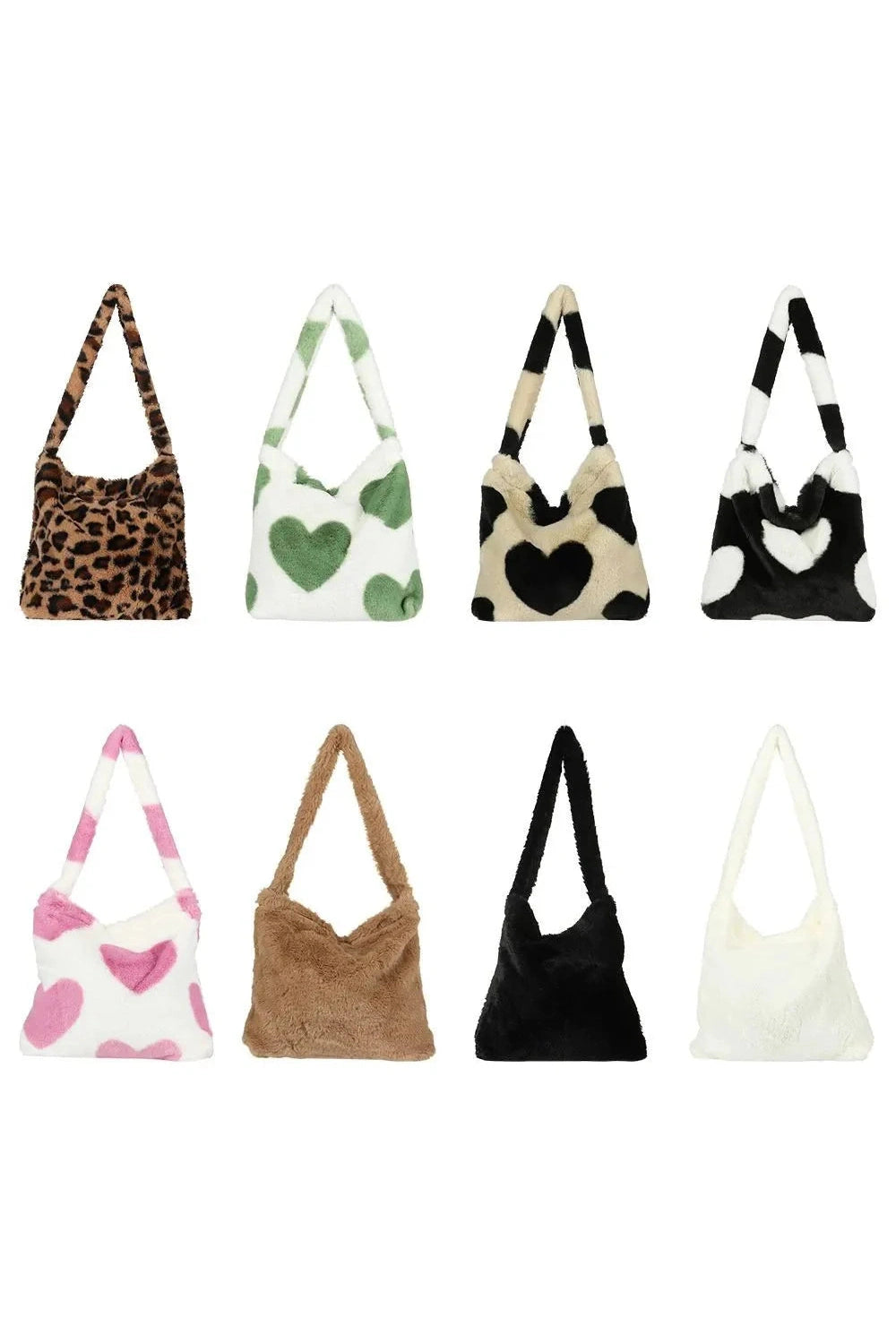 Y2k Fluffy Shoulder Plush Tote