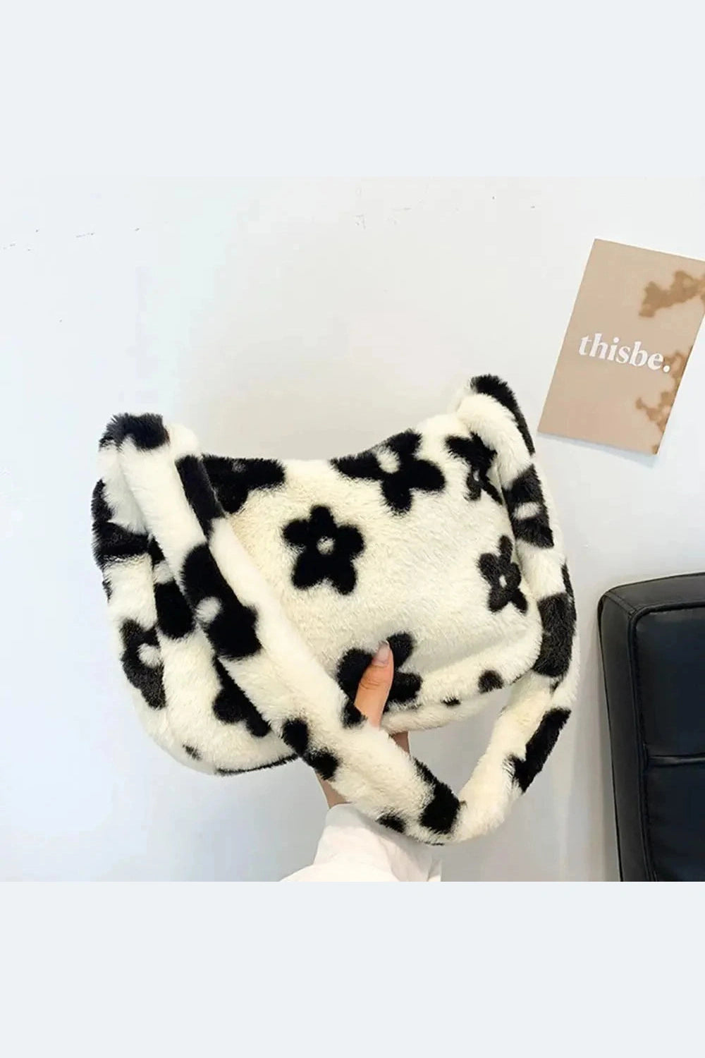 Y2k Fluffy Shoulder Plush Tote