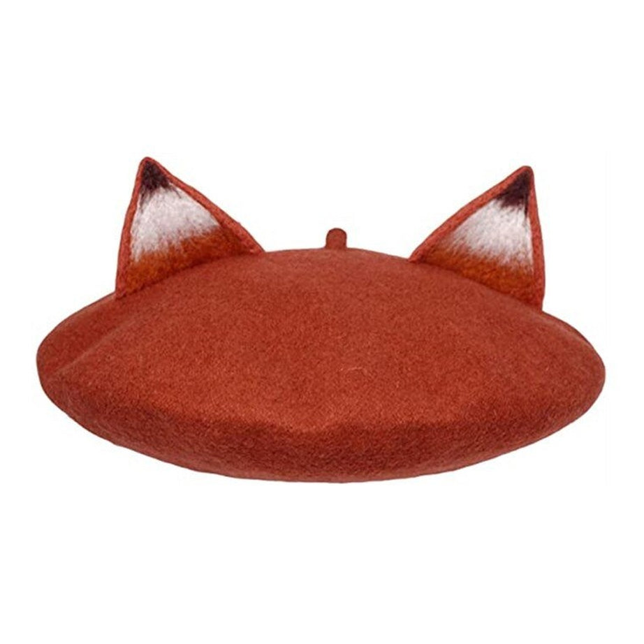 Y2k Fox Ear Wool Beret