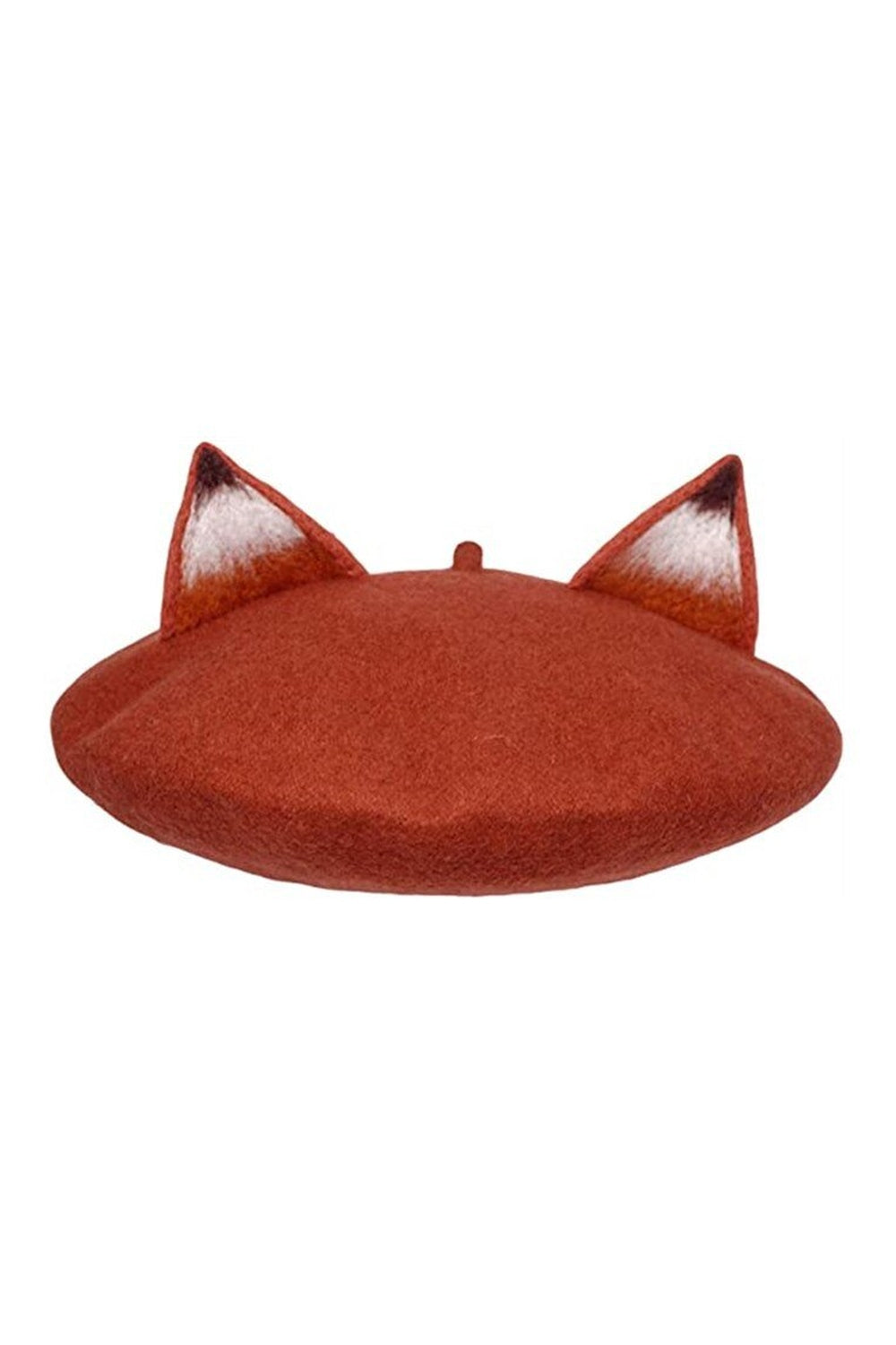 Y2k Fox Ear Wool Beret