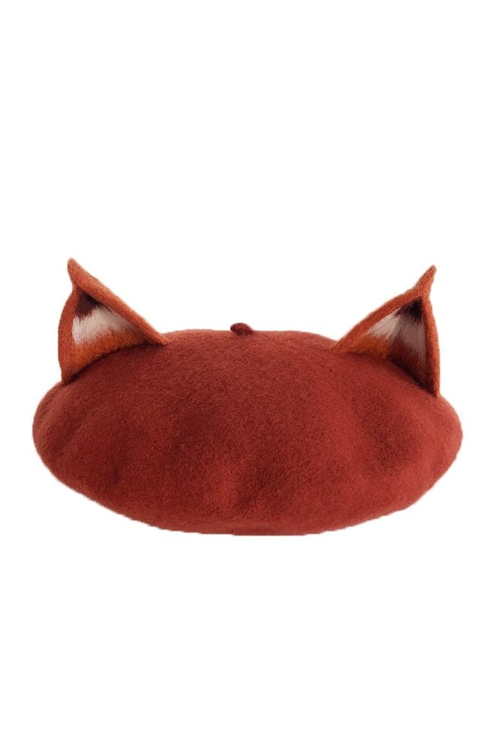 Y2k Fox Ear Wool Beret