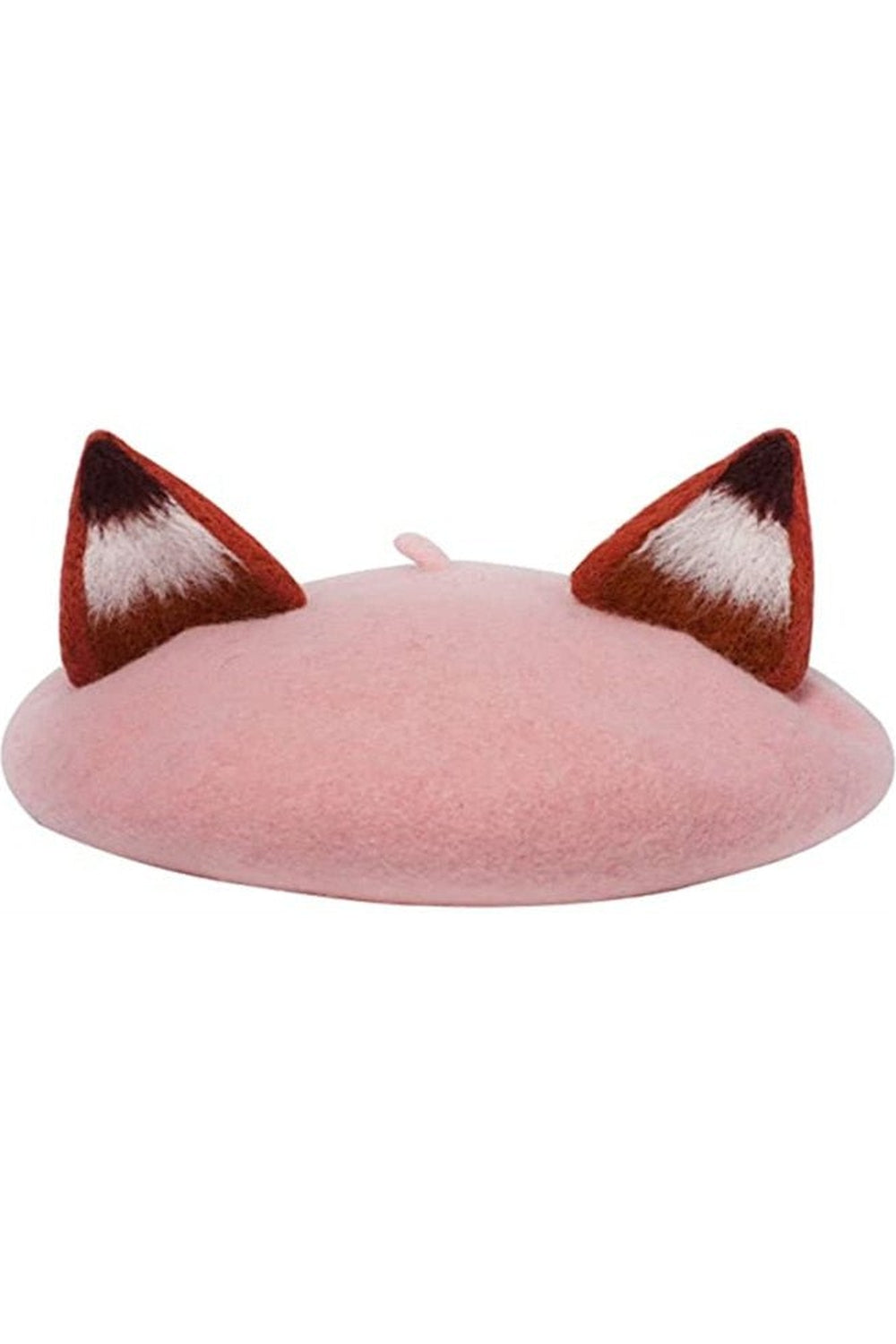 Y2k Fox Ear Wool Beret