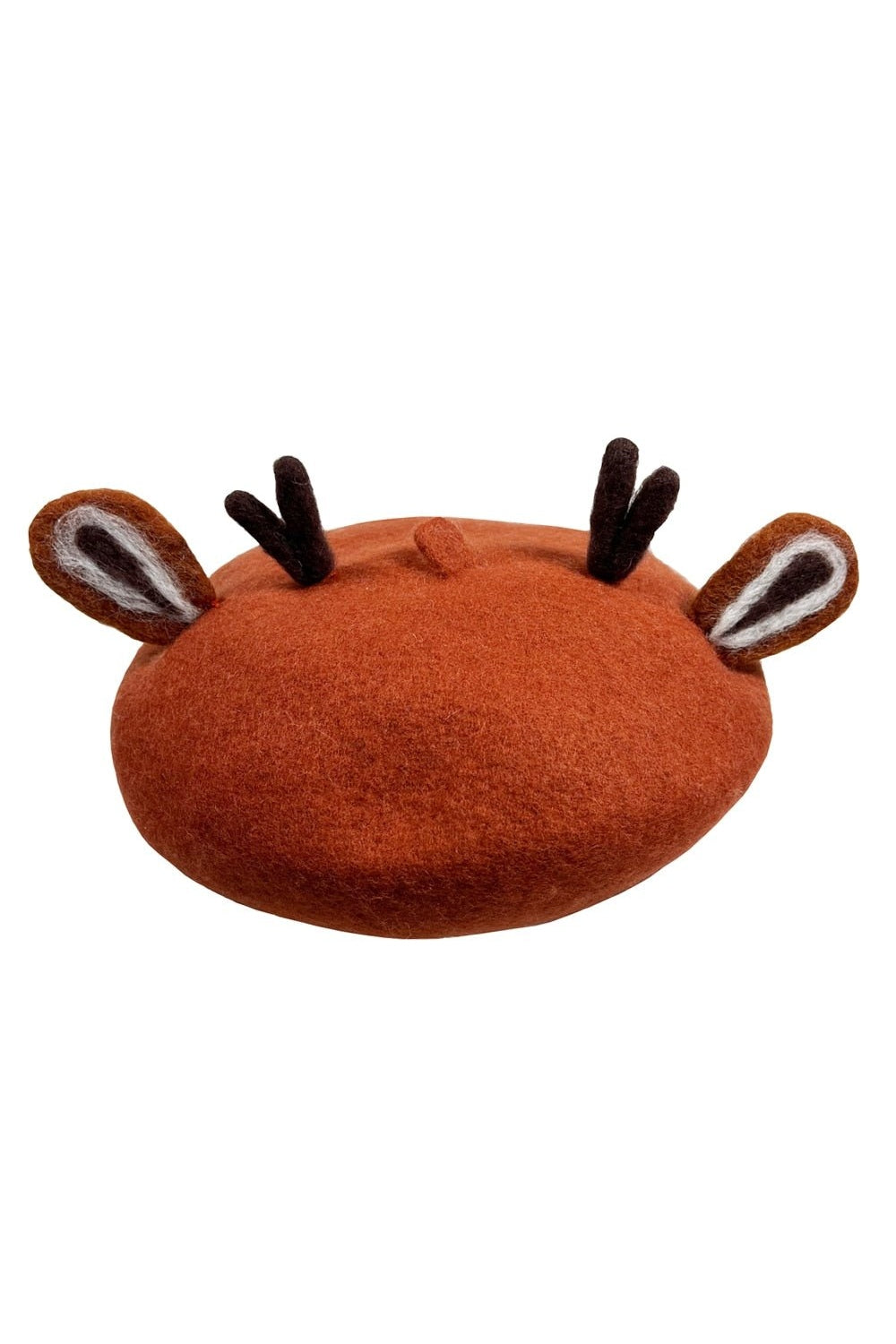 Y2k Fox Ear Woolen Painter Beret