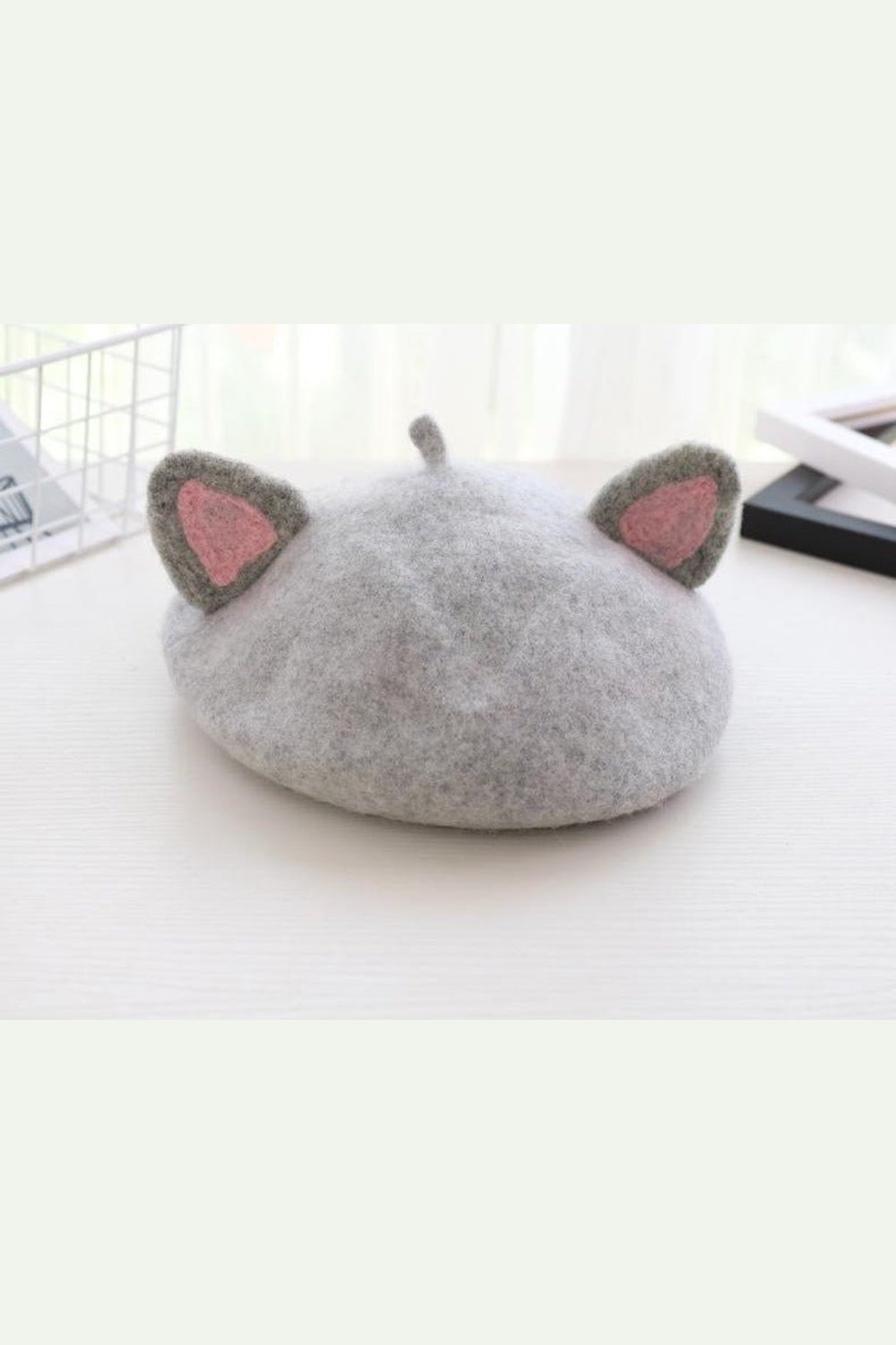 Y2k Fox Ear Woolen Painter Beret