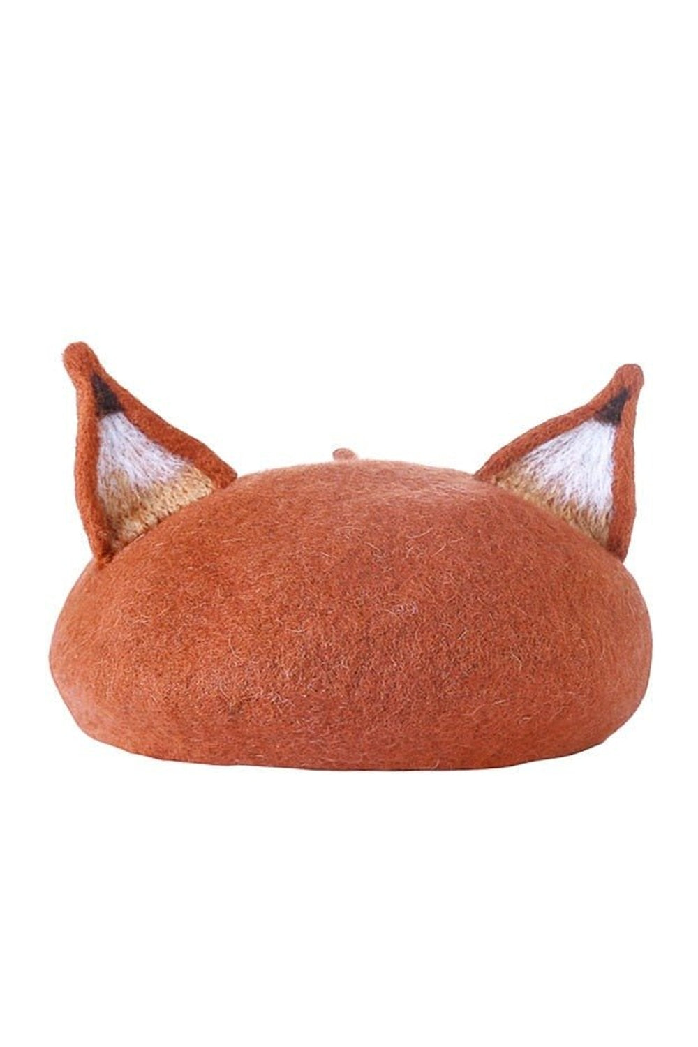 Y2k Fox Ear Woolen Painter Beret