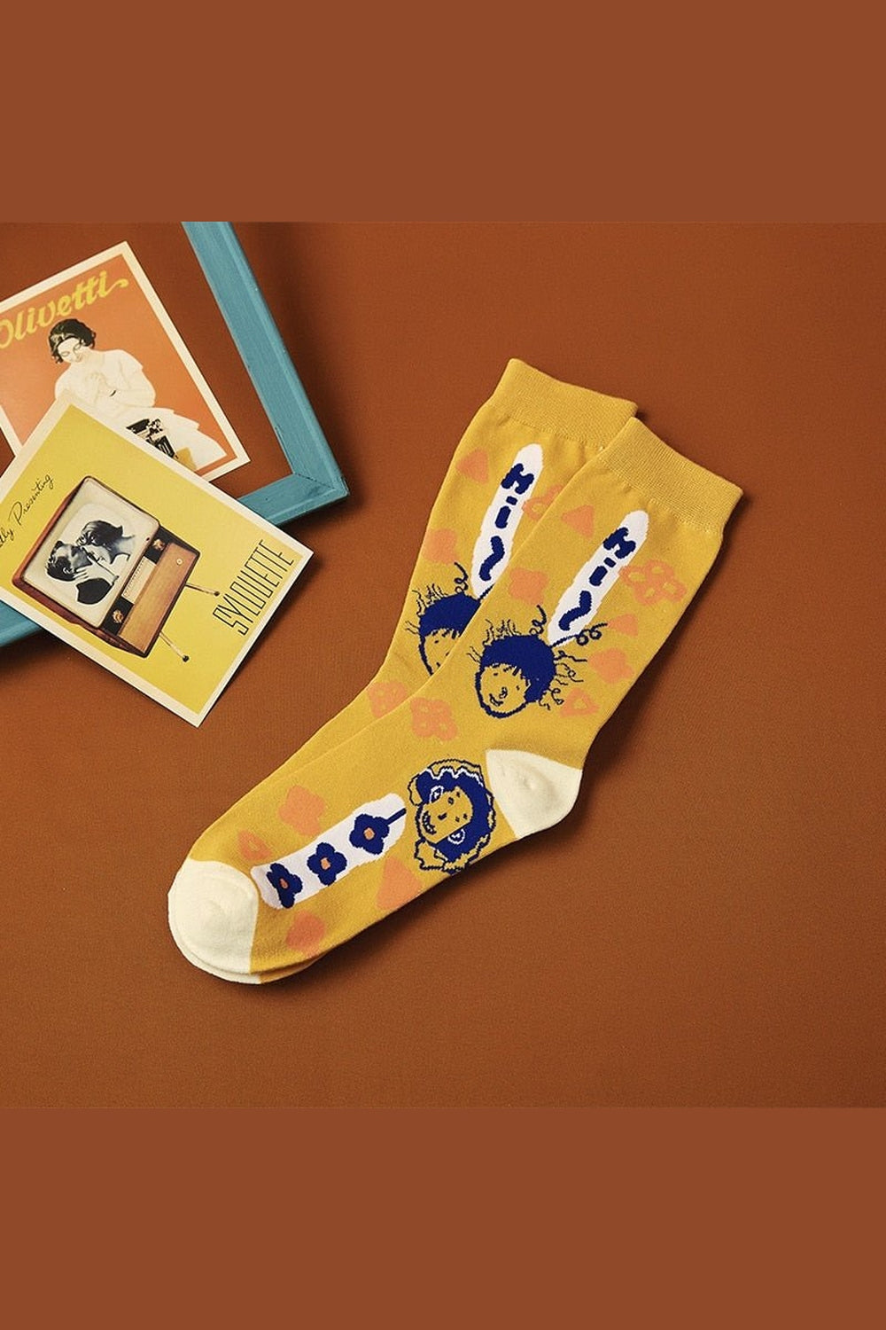 Y2k Funny Villain Socks