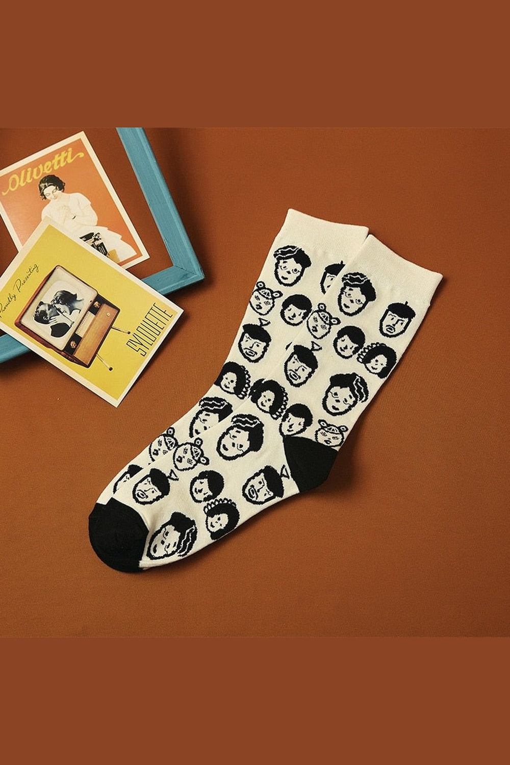 Y2k Funny Villain Socks