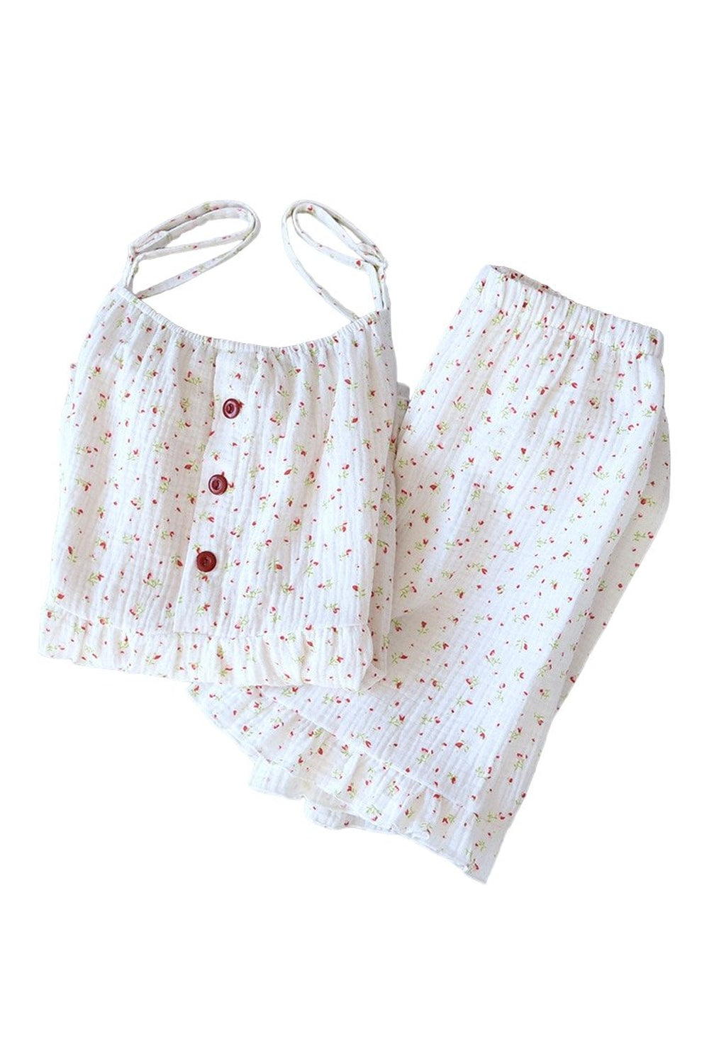 Y2k Gauze Cotton Pajama