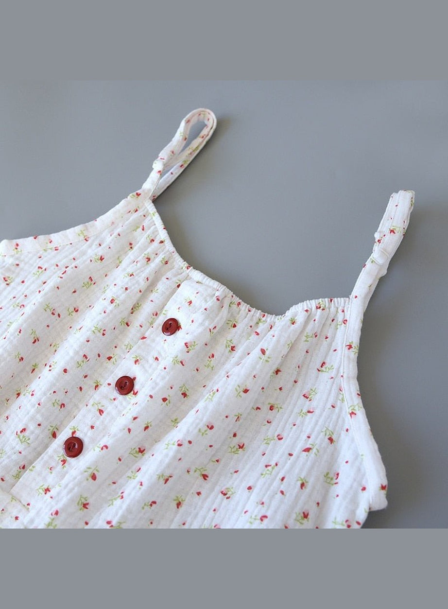 Y2k Gauze Cotton Pajama