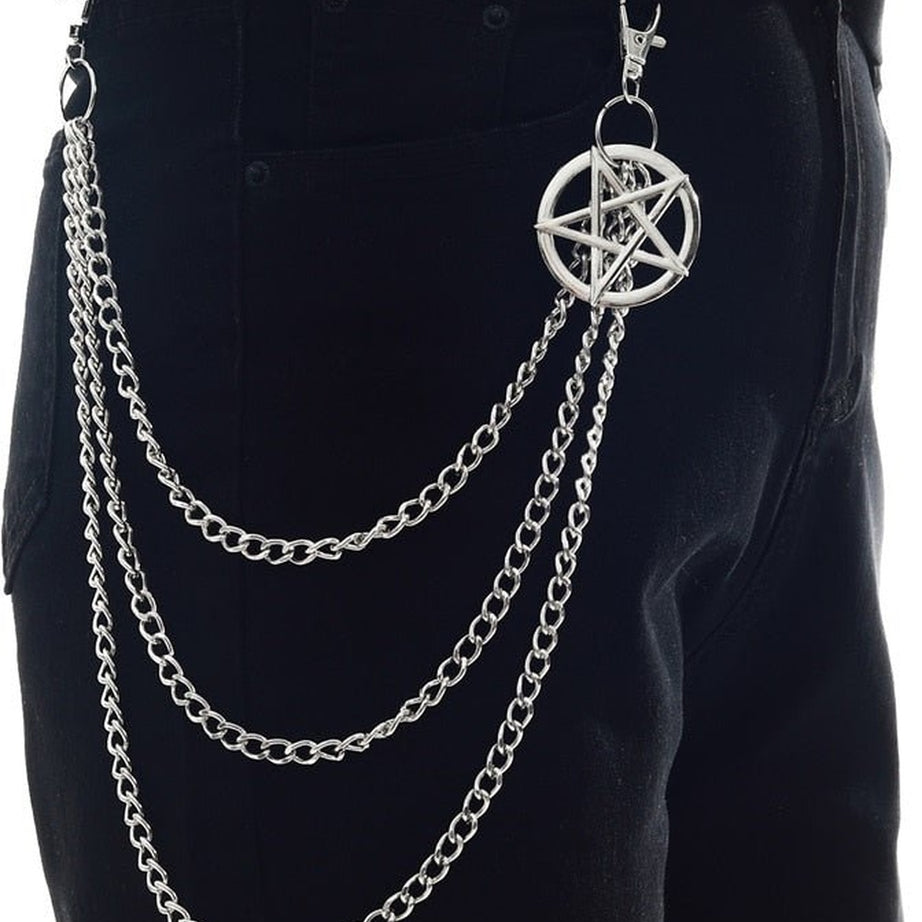 Y2k Goth Aesthetic Chain