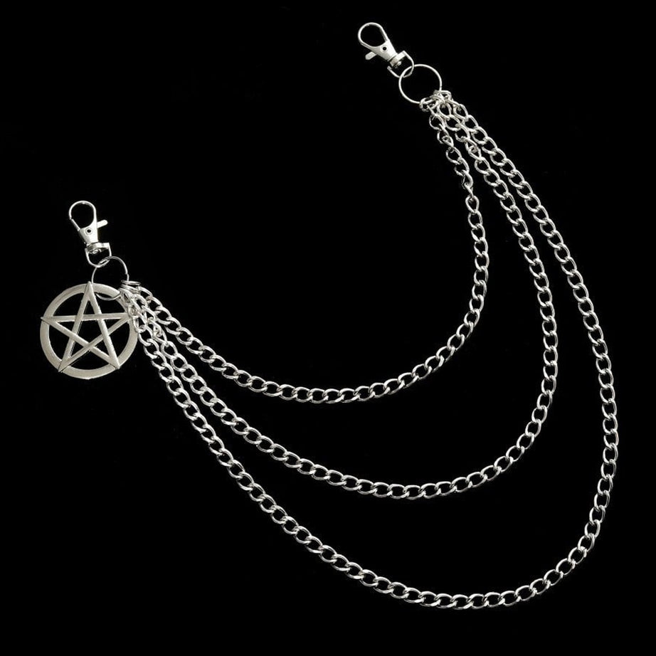 Y2k Goth Aesthetic Chain