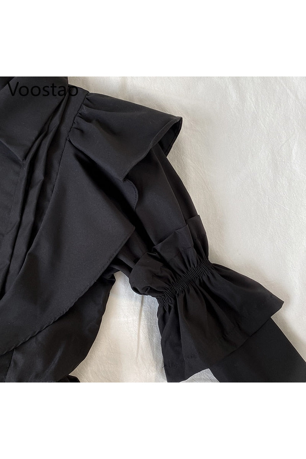 Y2k Goth Cosplay Long Sleeve Dress