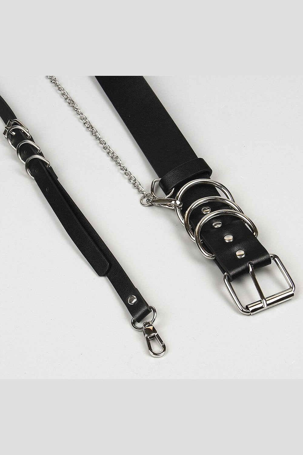 Y2k Goth PU Leather Harness Belts Body