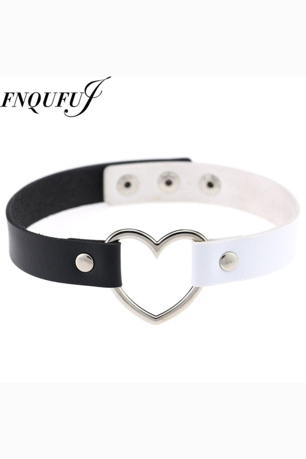 Y2k Gothic Faux Leather Choker