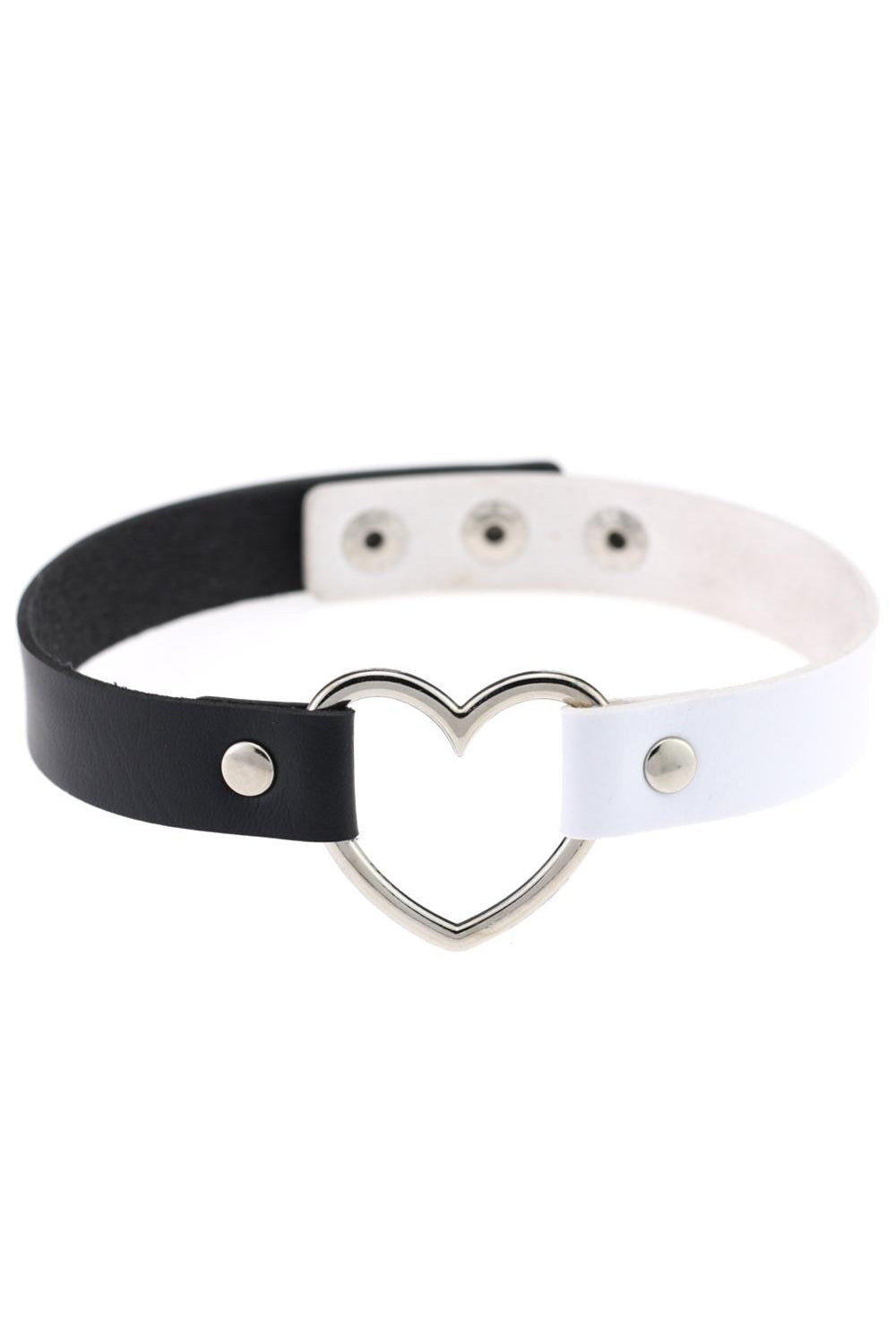 Y2k Gothic Faux Leather Choker
