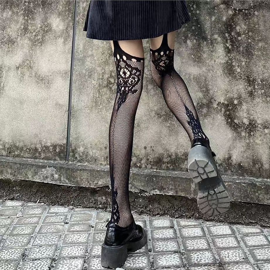 Y2k Gothic Fishnet Stockings