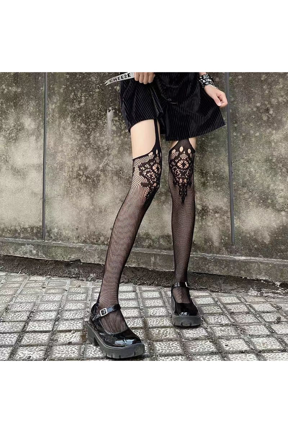 Y2k Gothic Fishnet Stockings