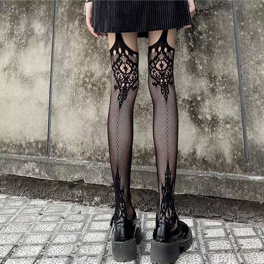 Y2k Gothic Fishnet Stockings