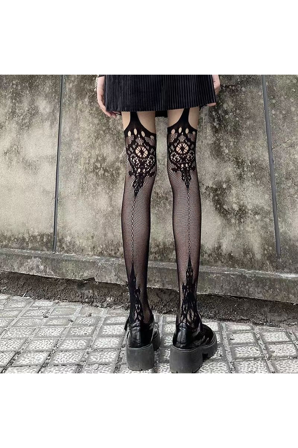 Y2k Gothic Fishnet Stockings