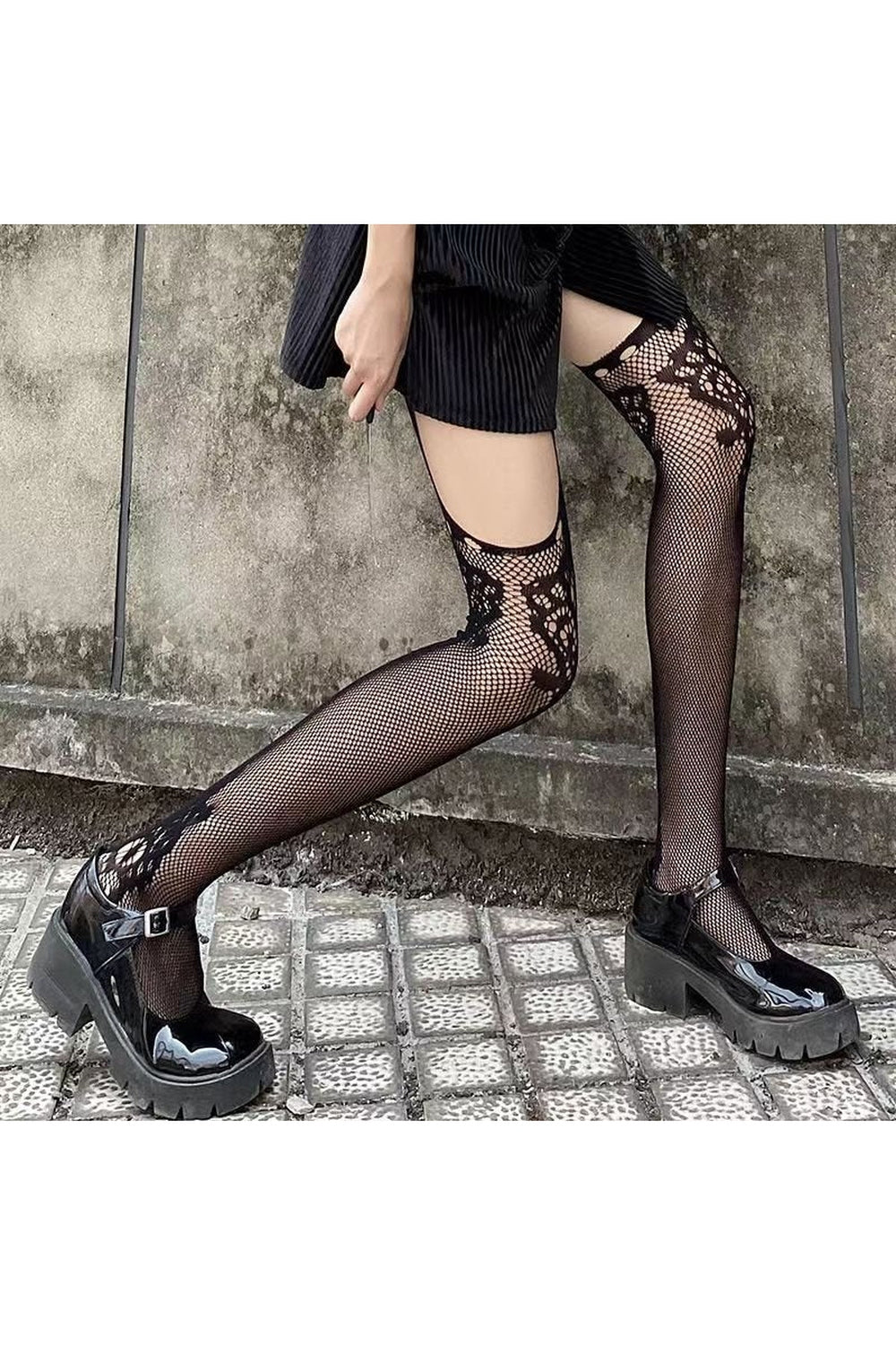 Y2k Gothic Fishnet Stockings
