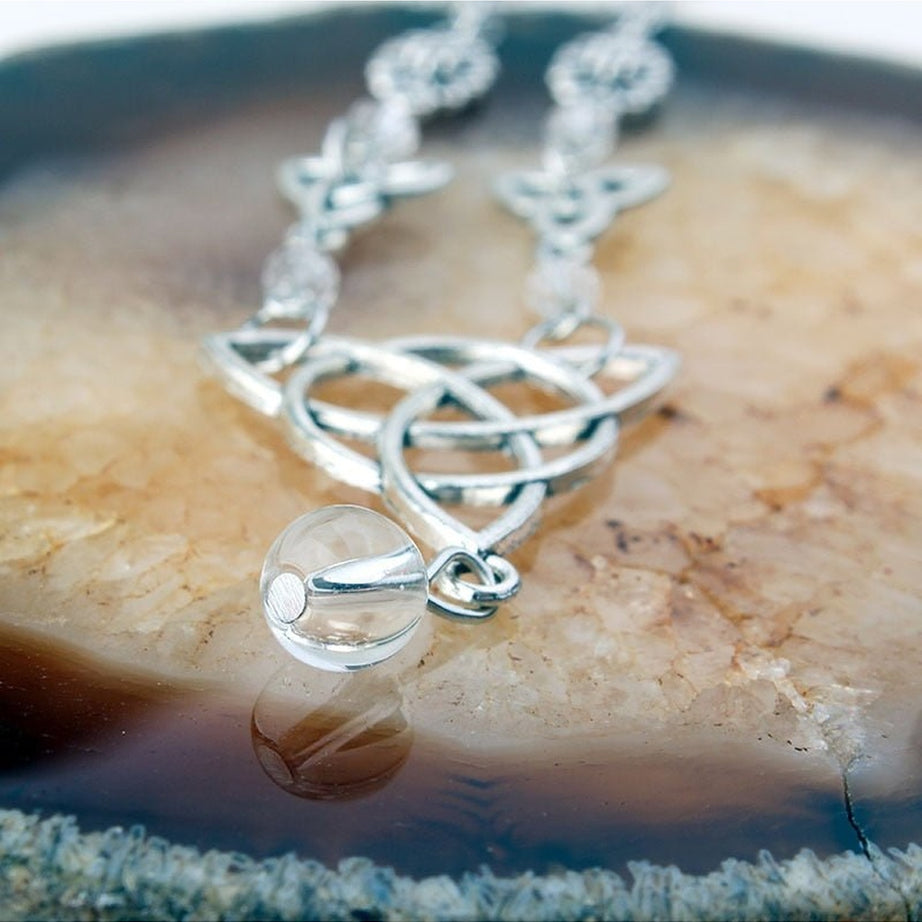 Y2k Gothic Irish Knot Head Chain