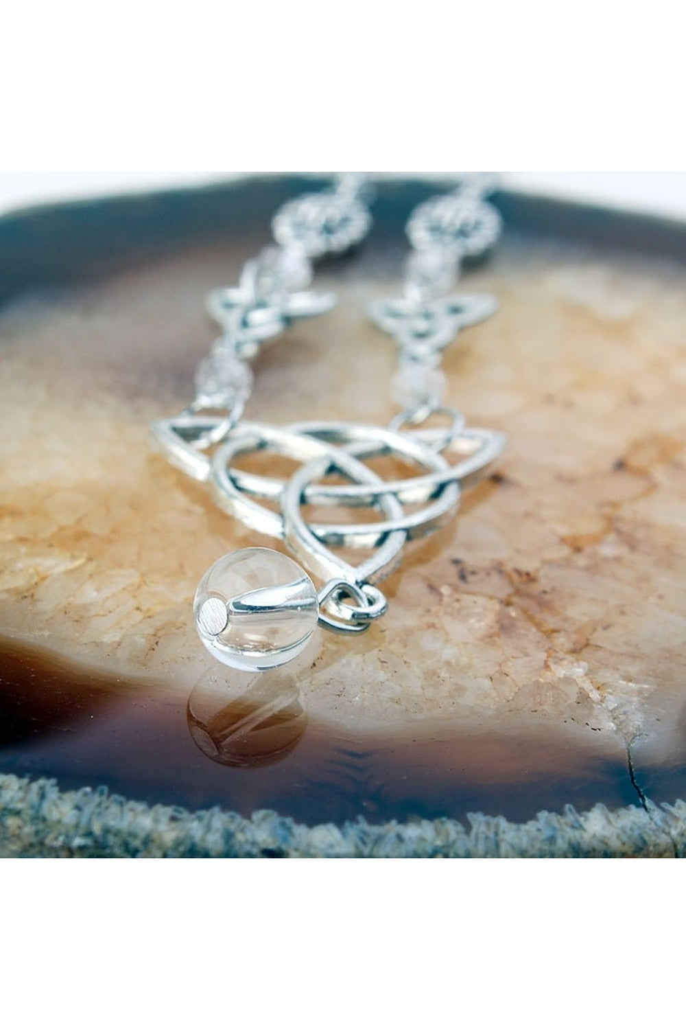 Y2k Gothic Irish Knot Head Chain