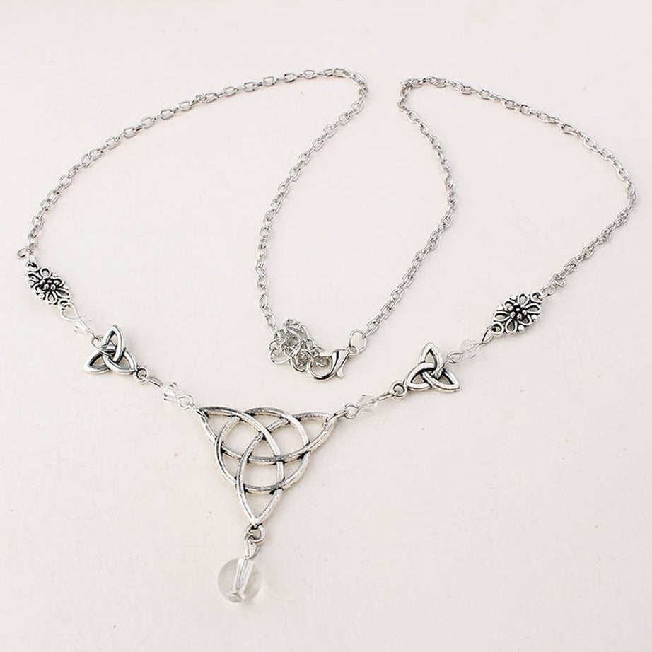 Y2k Gothic Irish Knot Head Chain