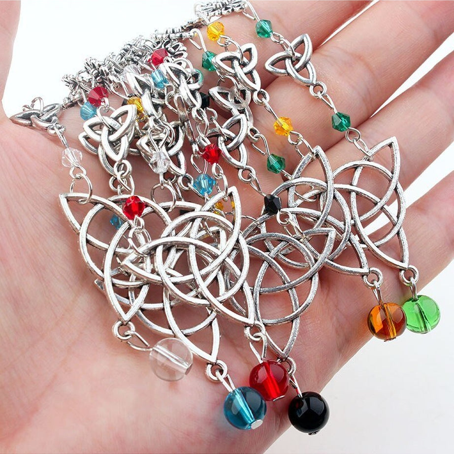 Y2k Gothic Irish Knot Head Chain