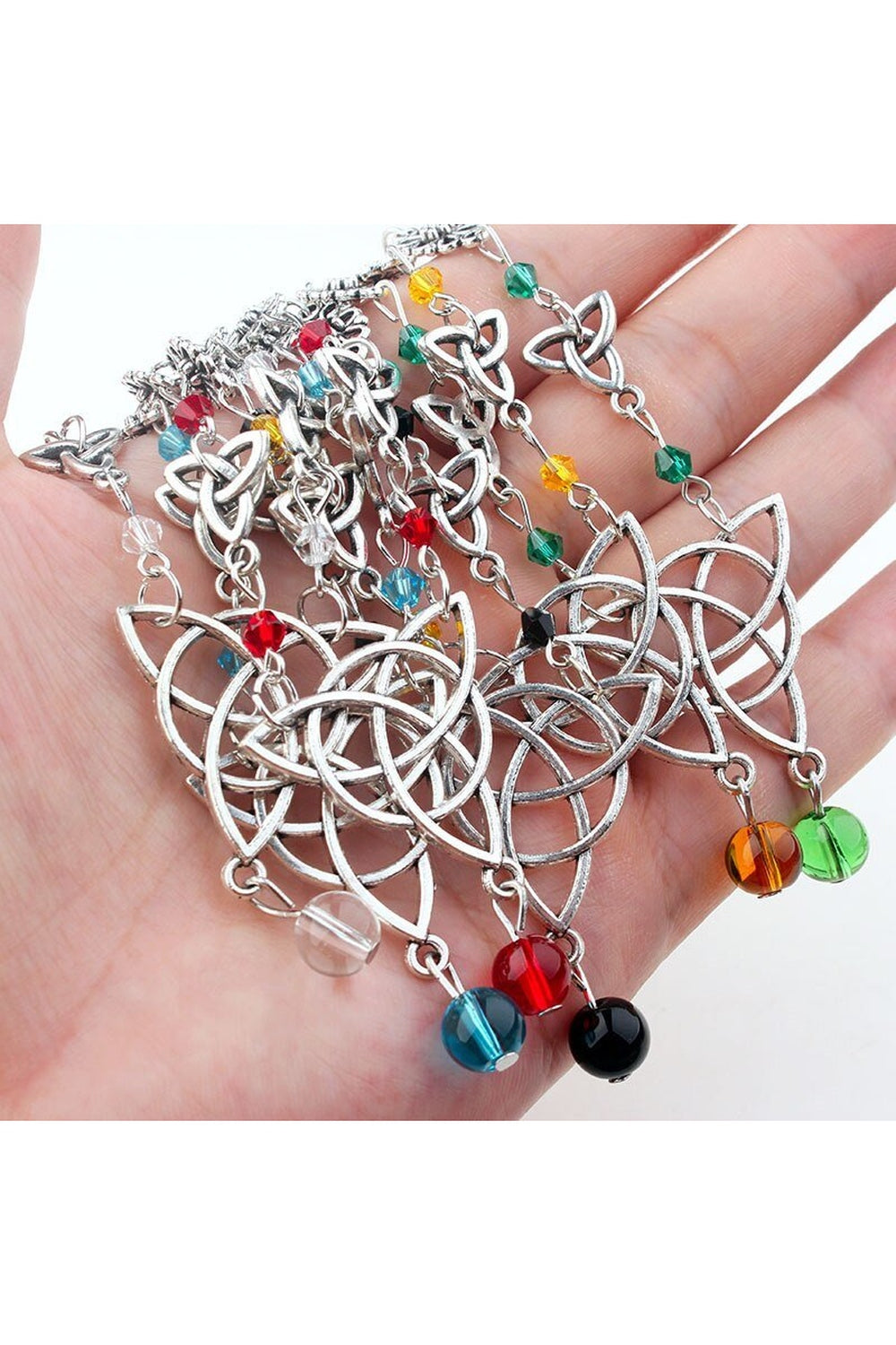 Y2k Gothic Irish Knot Head Chain