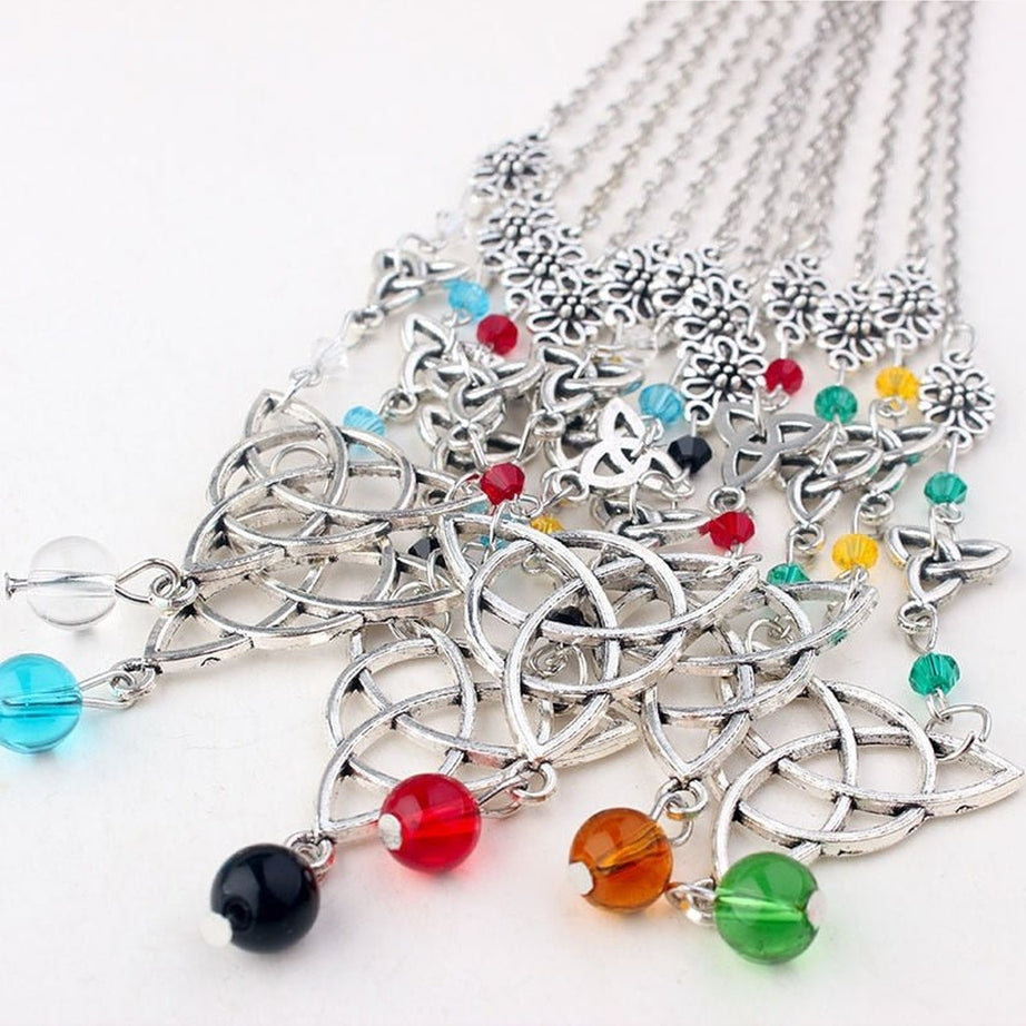 Y2k Gothic Irish Knot Head Chain