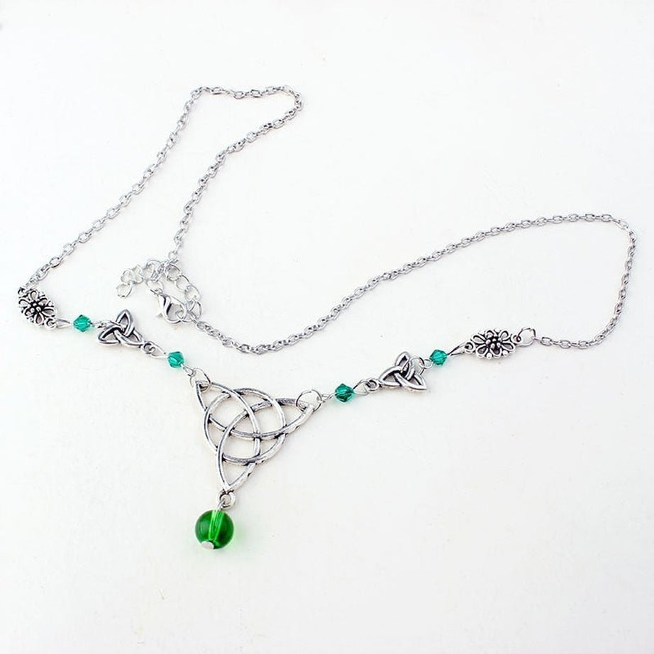 Y2k Gothic Irish Knot Head Chain