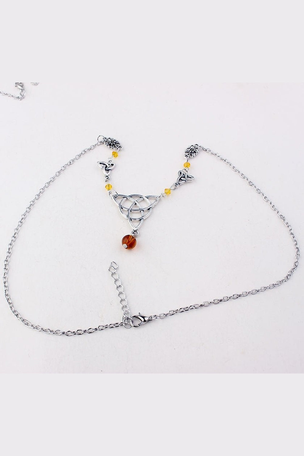 Y2k Gothic Irish Knot Head Chain