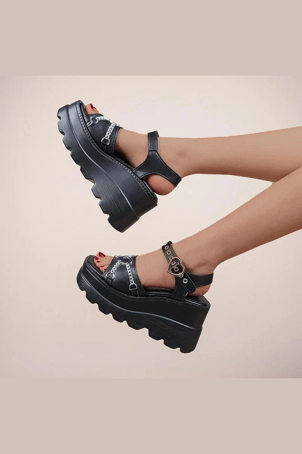 Y2k Gothic Lolita Summer Sandals