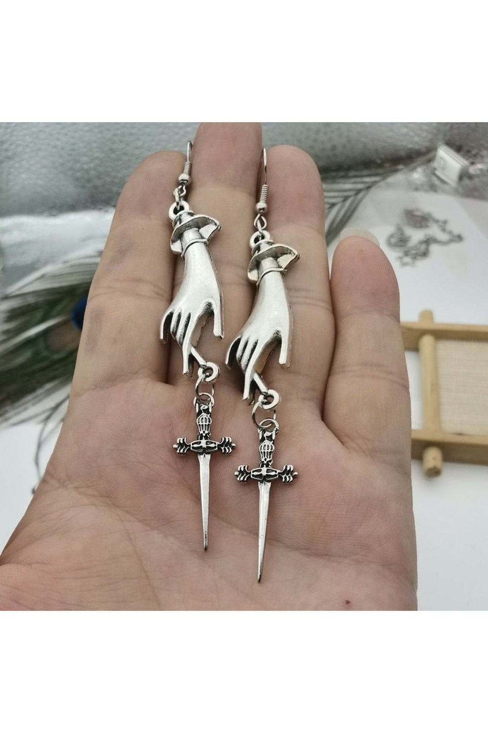 Y2k Gothic Medieval Earrings