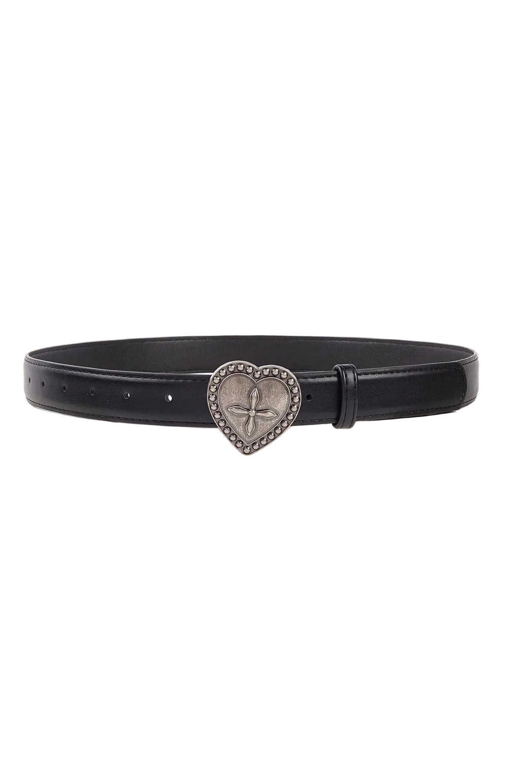 Y2k Gothic Peach Heart Cross Belt