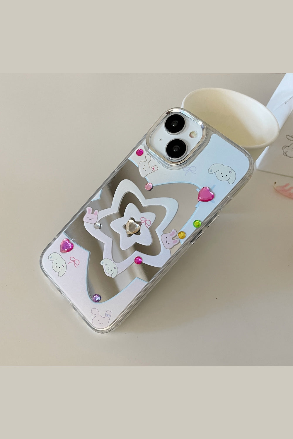 Y2k Gradient Stars Phone Case