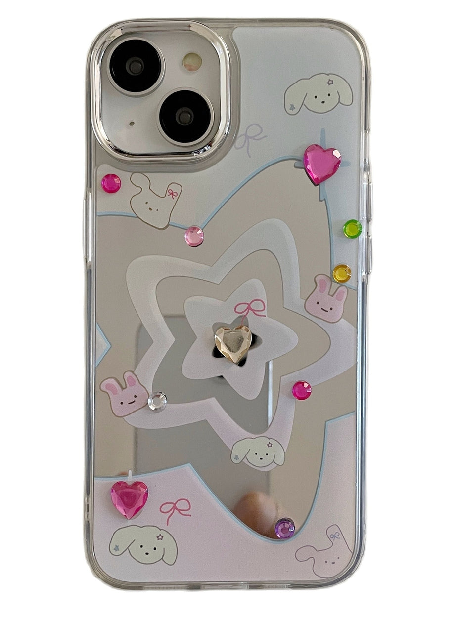 Y2k Gradient Stars Phone Case