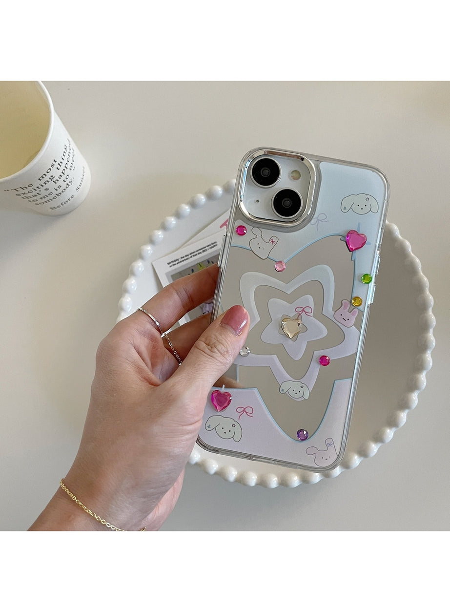 Y2k Gradient Stars Phone Case