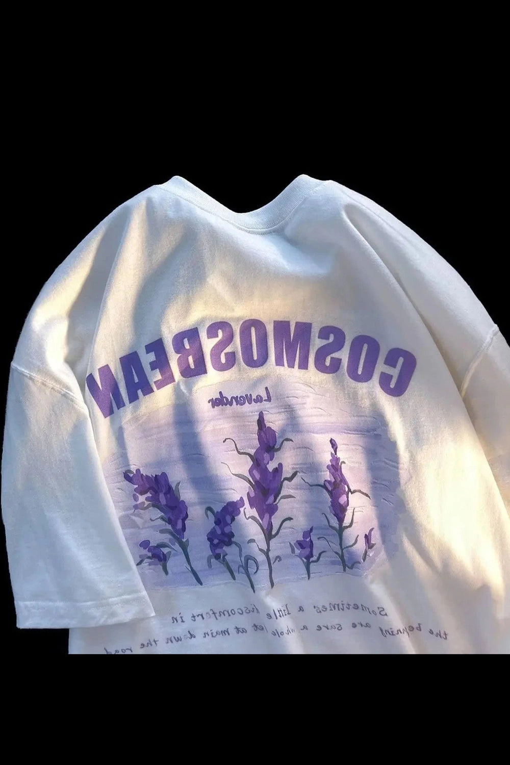 Y2k Graffiti Purple Lavender T-shirt