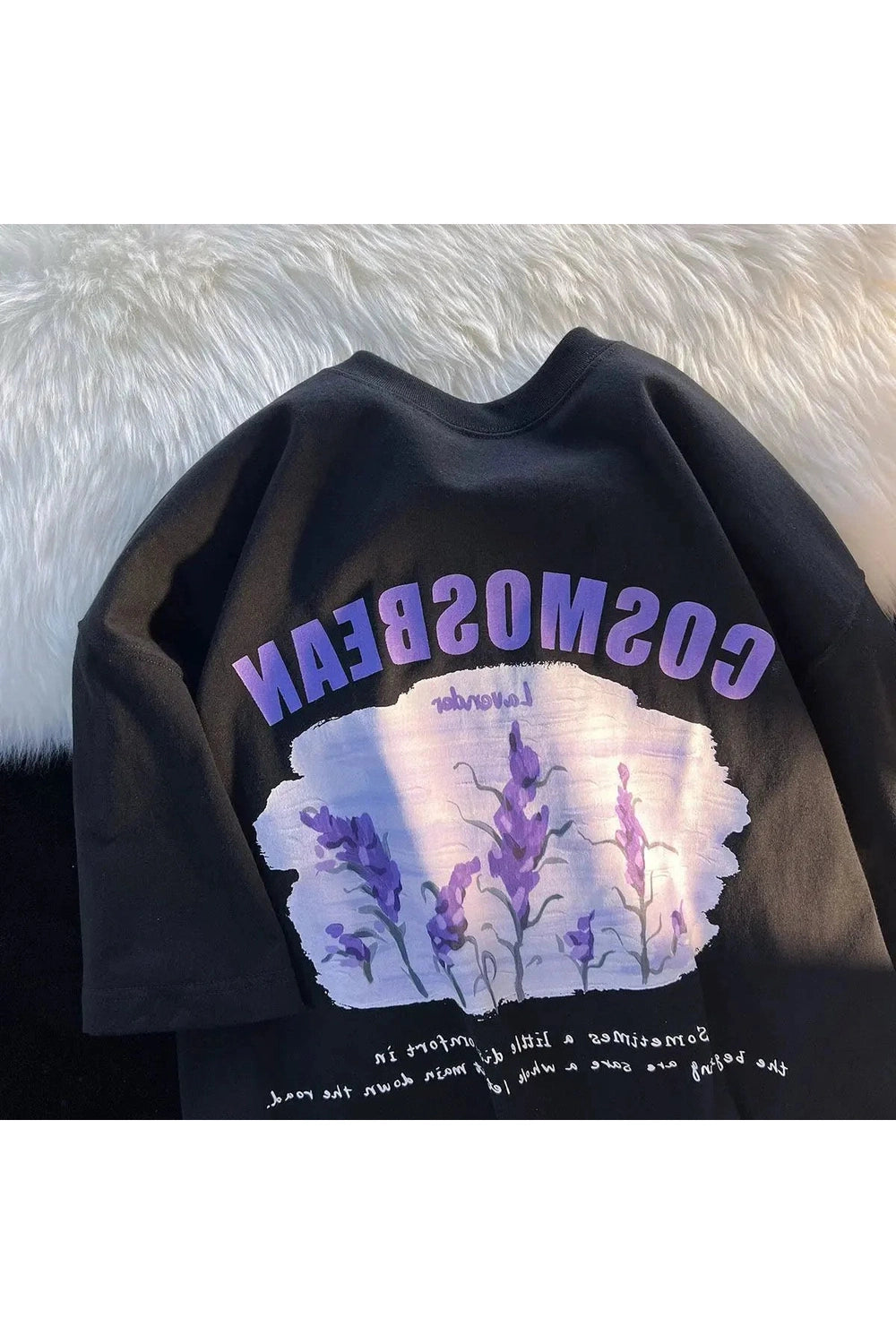 Y2k Graffiti Purple Lavender T-shirt