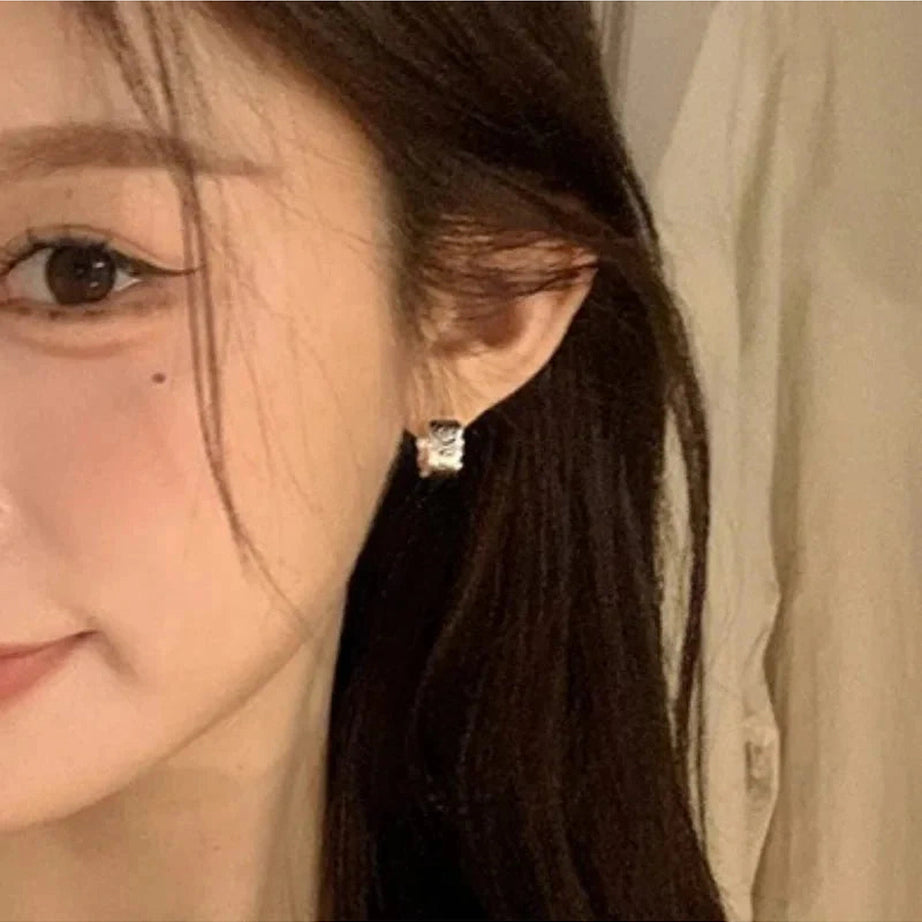 Y2k Graffiti Wave Earrings