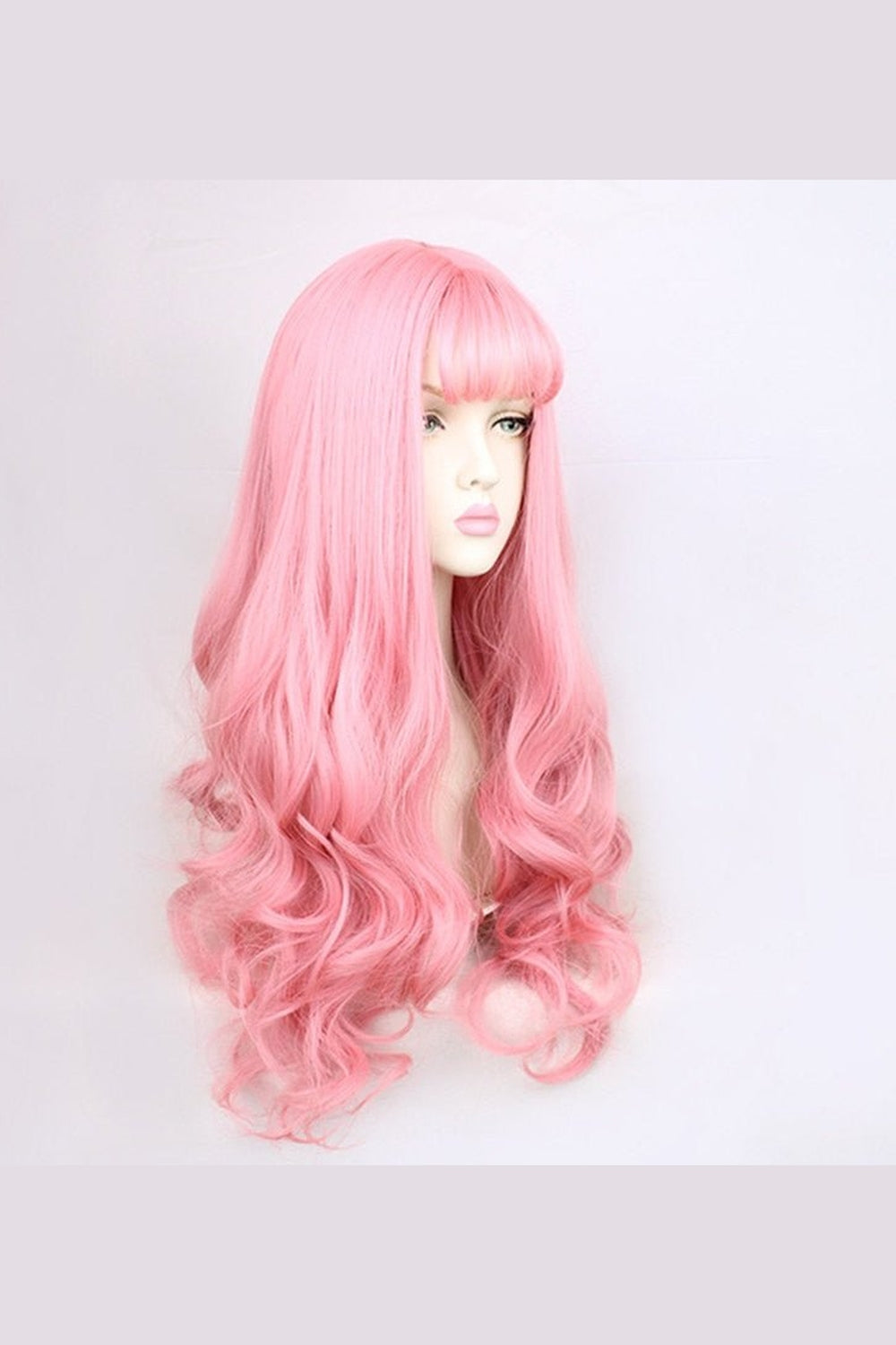 Y2k Green Black Curly Wig