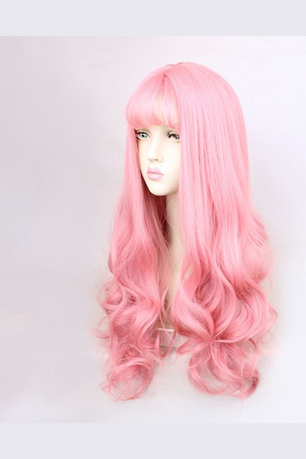 Y2k Green Black Curly Wig