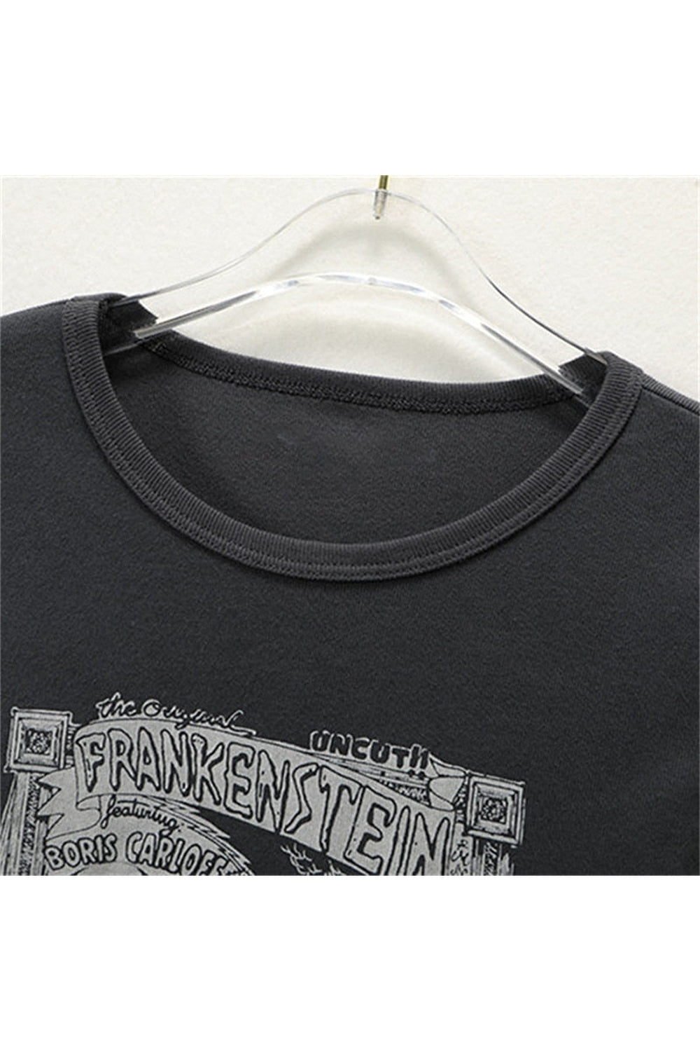 Y2k Grunge Cotton Long Sleeve T-shirt