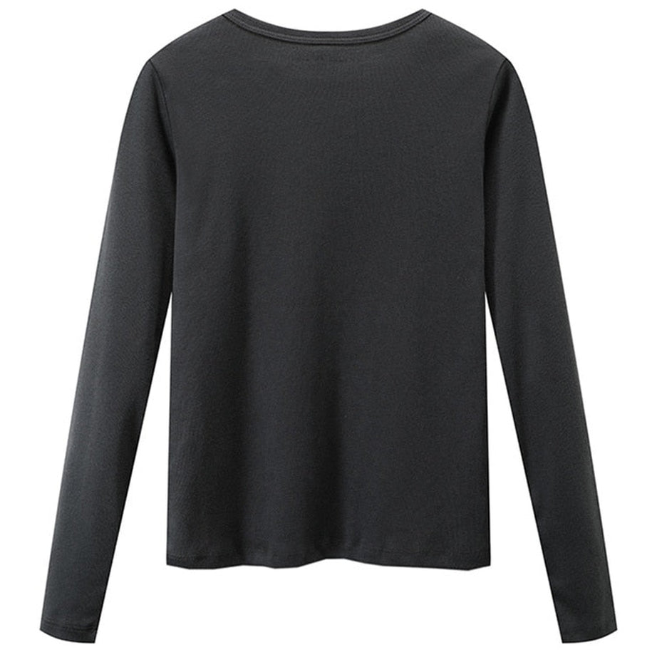 Y2k Grunge Cotton Long Sleeve T-shirt