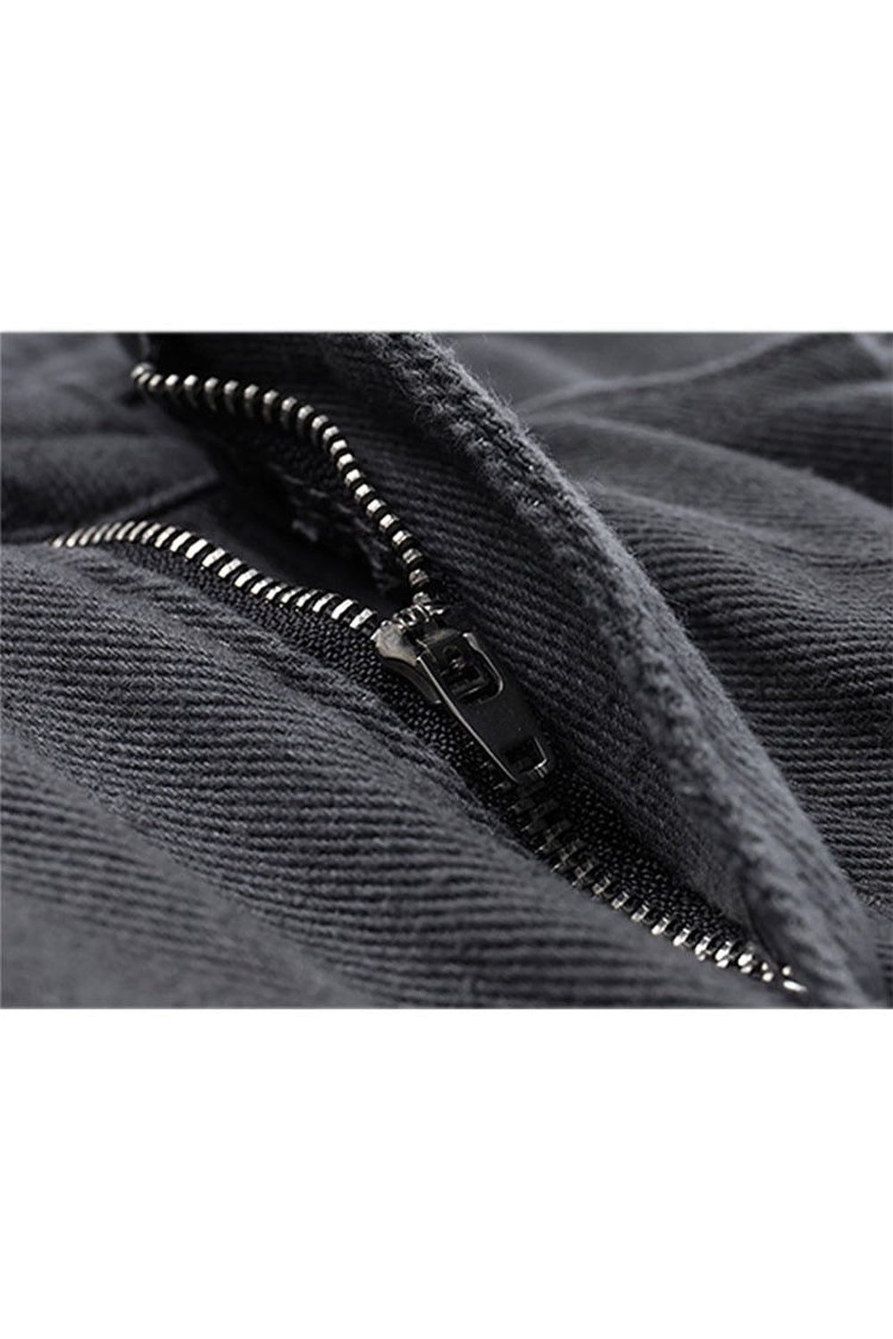 Y2k Grunge Grey Mini Skirt