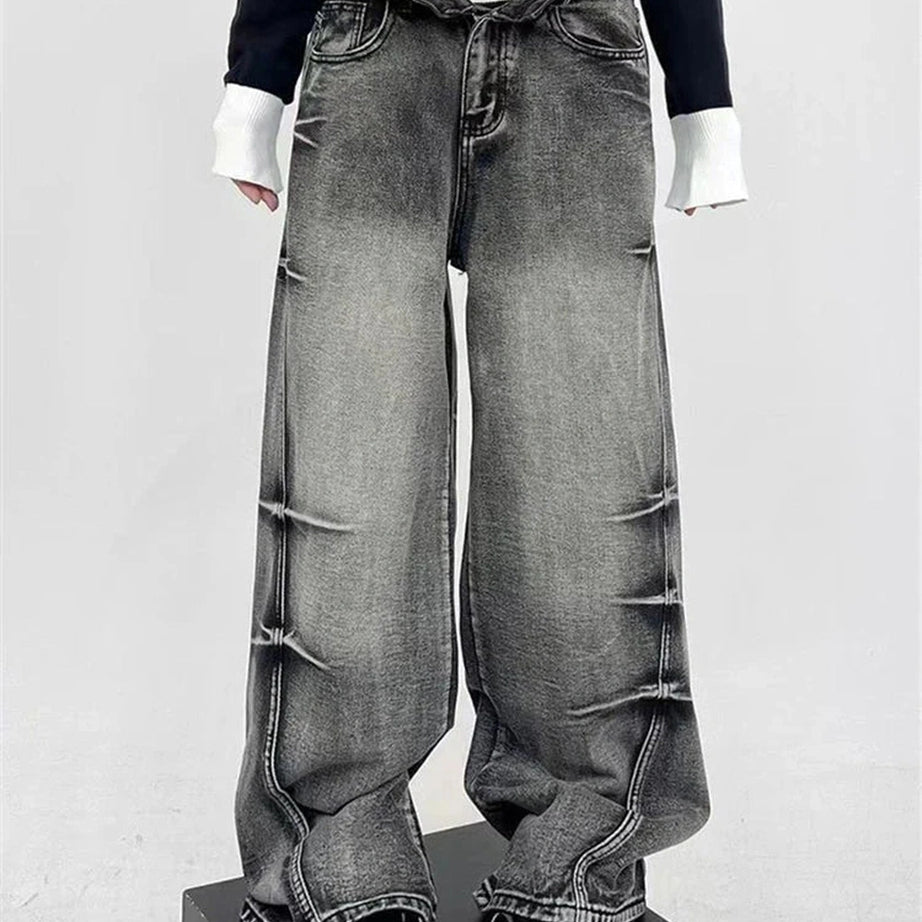 Y2k Grunge High-Waisted Baggy Pants