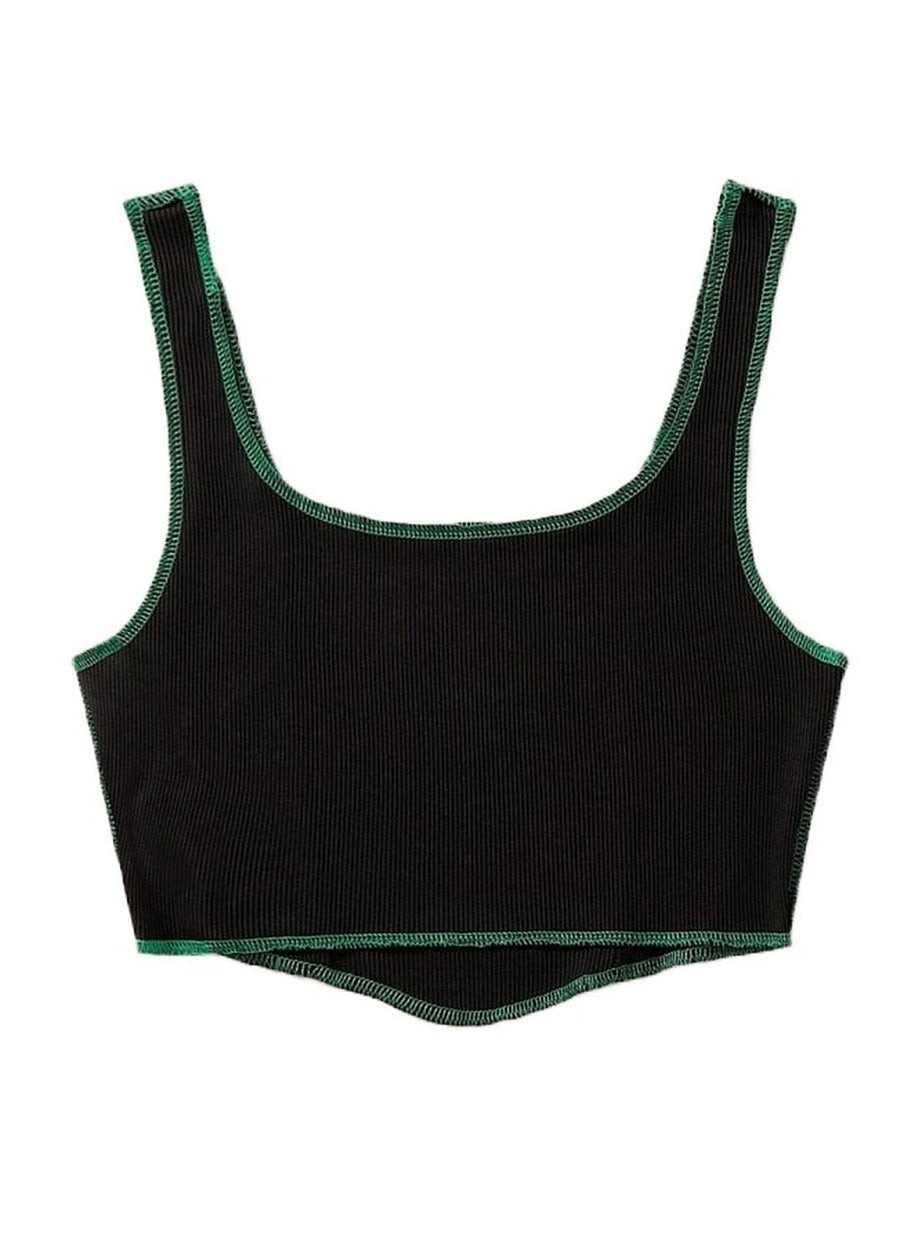 Y2k Grunge Mushrooms Crop Top