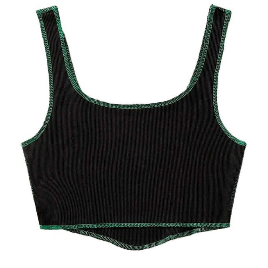 Y2k Grunge Mushrooms Crop Top